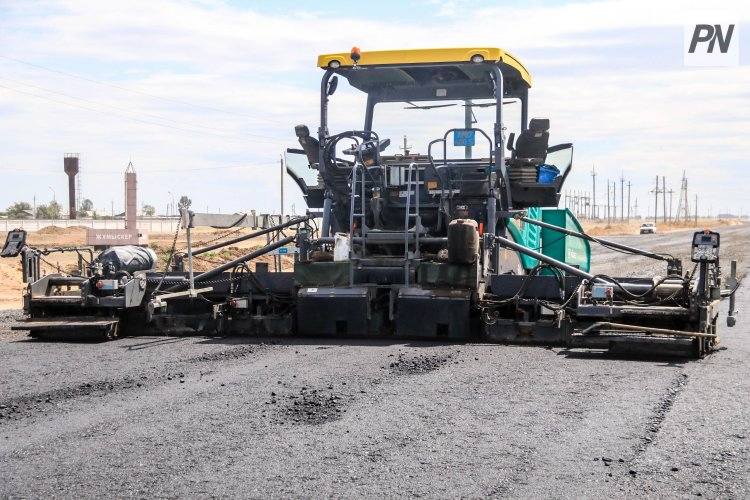 В Павлодарской области продолжается ремонт дороги в селе Шонай