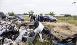 В Павлодаре ликвидировали очередную стихийную свалку