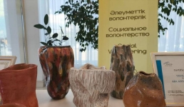 Красоту в неправильных формах показали павлодарские волонтеры