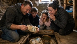 Семья в Великобритании обнаружила тайник с кладом