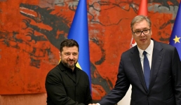 Зеленский прибыл в Сербию с первым официальным визитом
