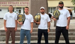 Бойцы NAIZA TEAM приняли участие в выборах в Курултай в Экибастузе