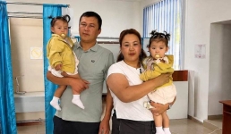 Многодетные жители Успенки проголосовали за будущее своих детей