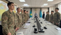 Павлодарские спасатели почтили память коллег