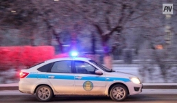 Полицейский в Экибастузе нарушил правила дорожного движения
