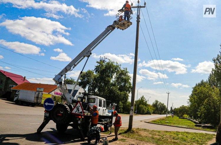 В Павлодаре часть воздушных электролиний скроют под землей