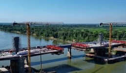 Павлодарцы не успеют проехать по самому широкому мосту в мире в этом году