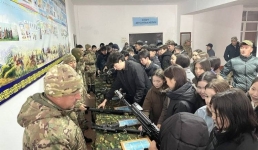 Один день в армии: павлодарские школьники побывали в гостях у солдат