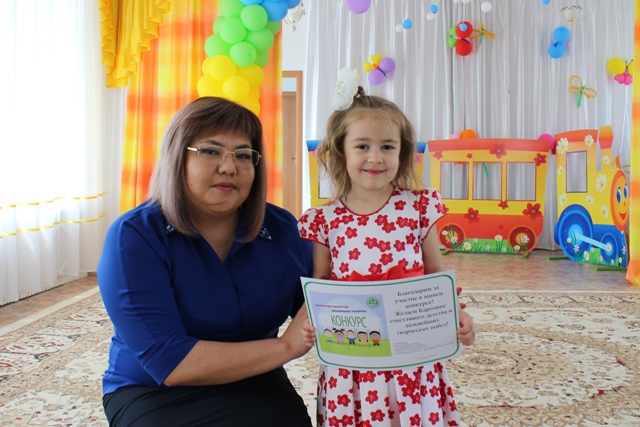 Участницу конкурса Маленькие таланты наградили в Павлодаре