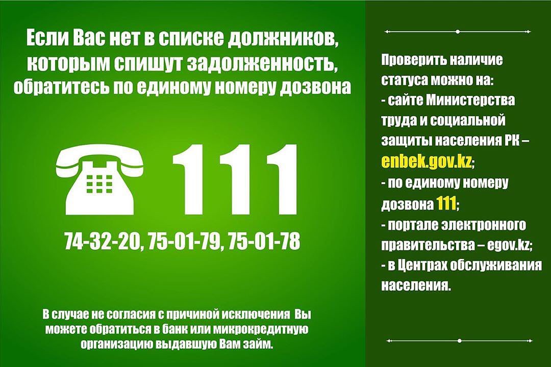 Как списать кредит?