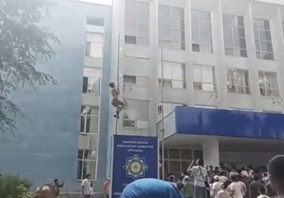 Беспорядки в Шымкенте 27 июня 2019