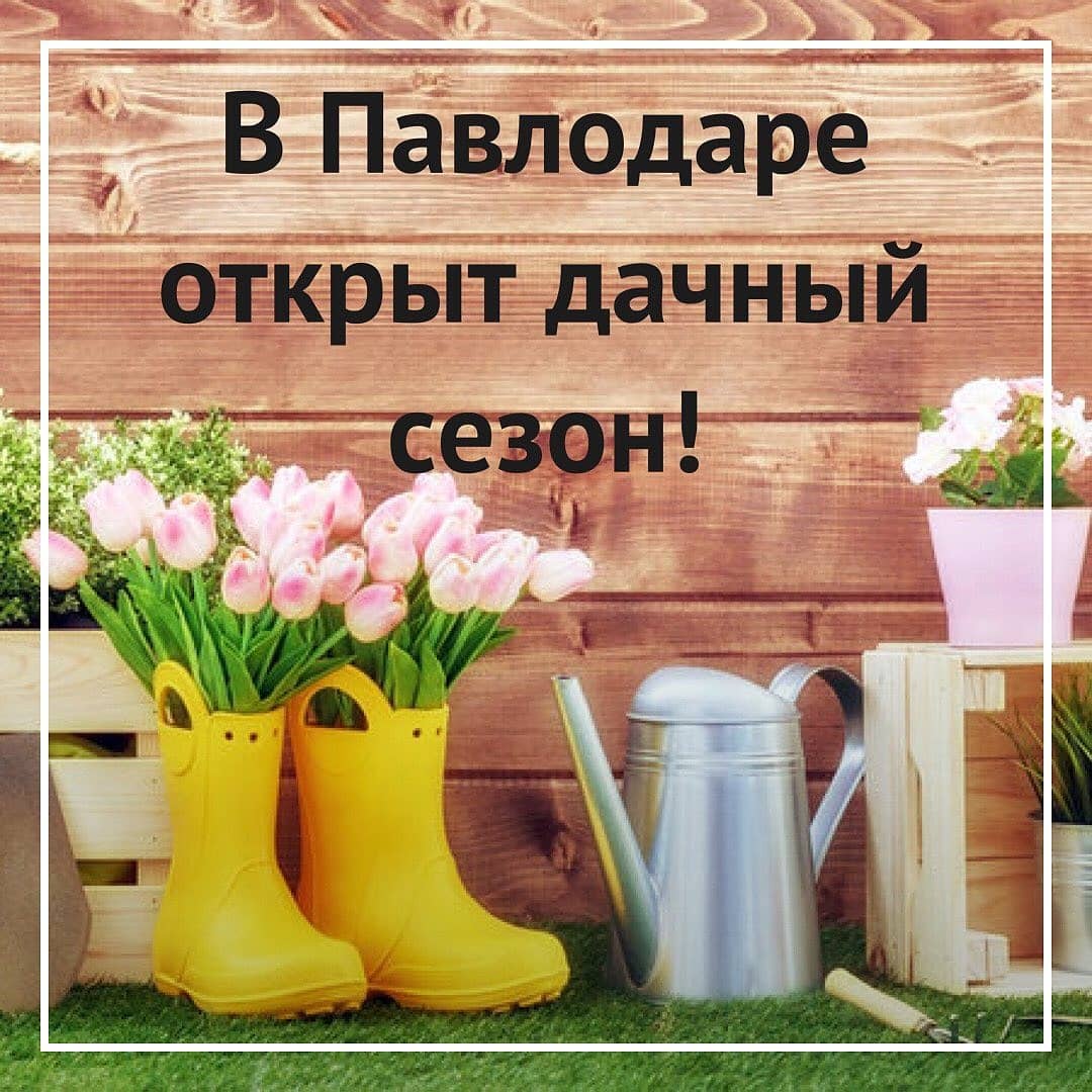 Уважаемые павлодарцы!Открыт дачный сезон!