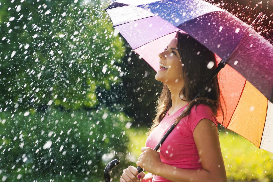Люди всё чаще раскрывают свои зонты, прячась от радуги семейного счастья