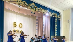 Павлодарские школьники исполнили произведения известных композиторов