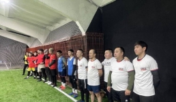 Павлодарский журналист собрал коллег на зеленом поле