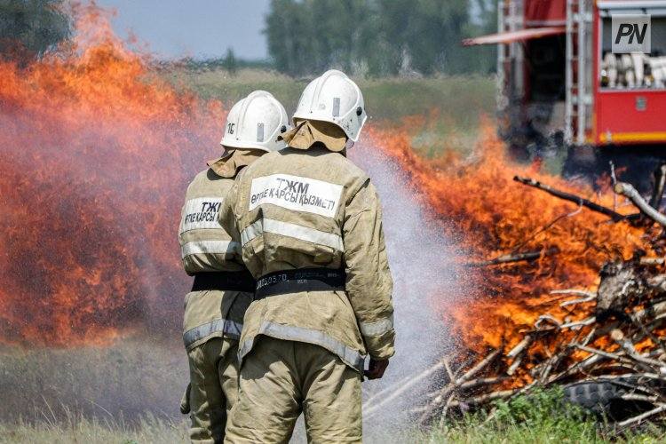 Павлодарец едва не угорел в пожаре