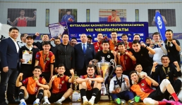 В Актау завершился чемпионат РК по мини-футболу среди любителей