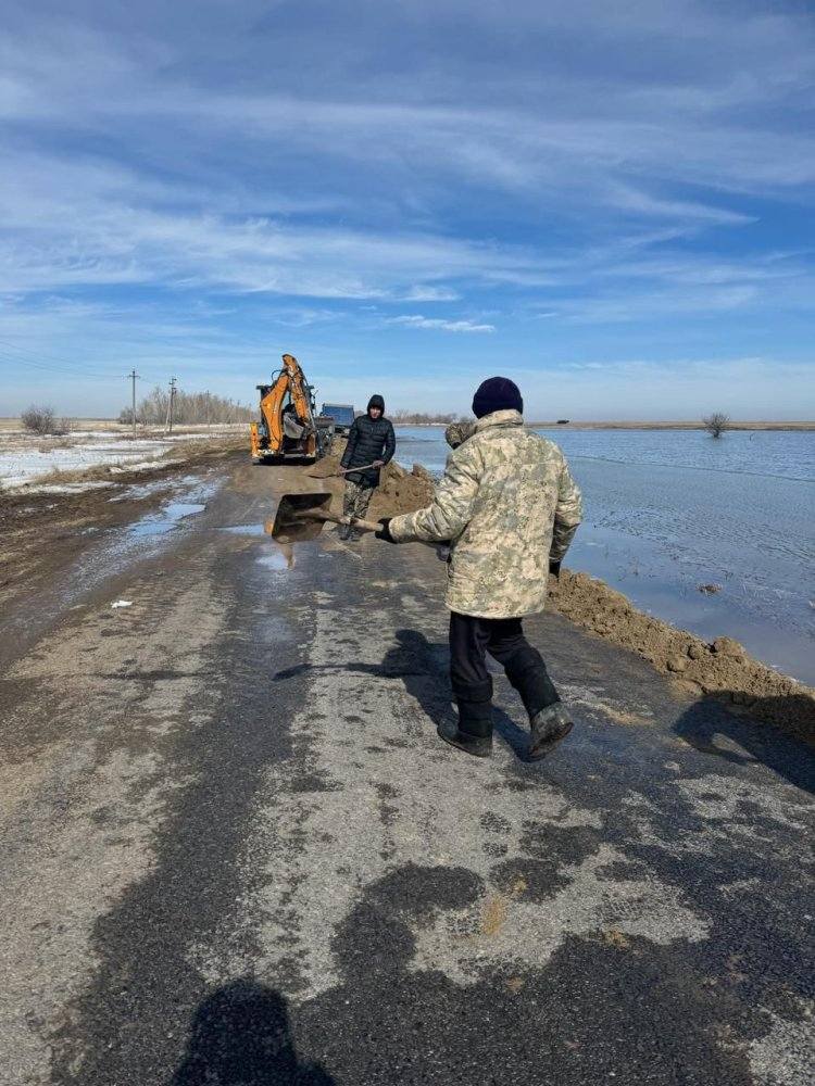 Для борьбы с павлодарскими паводками задействовали дроны