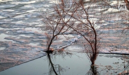 Талые воды откачивают в селах Павлодарской области