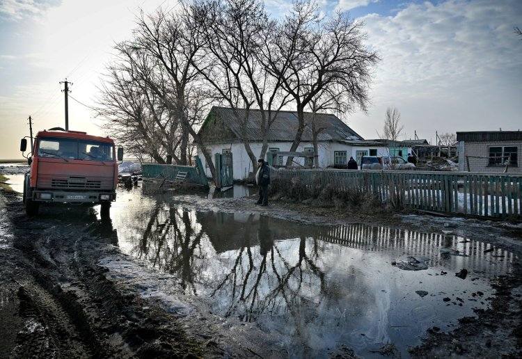 В Павлодарской области подтопило шесть домов