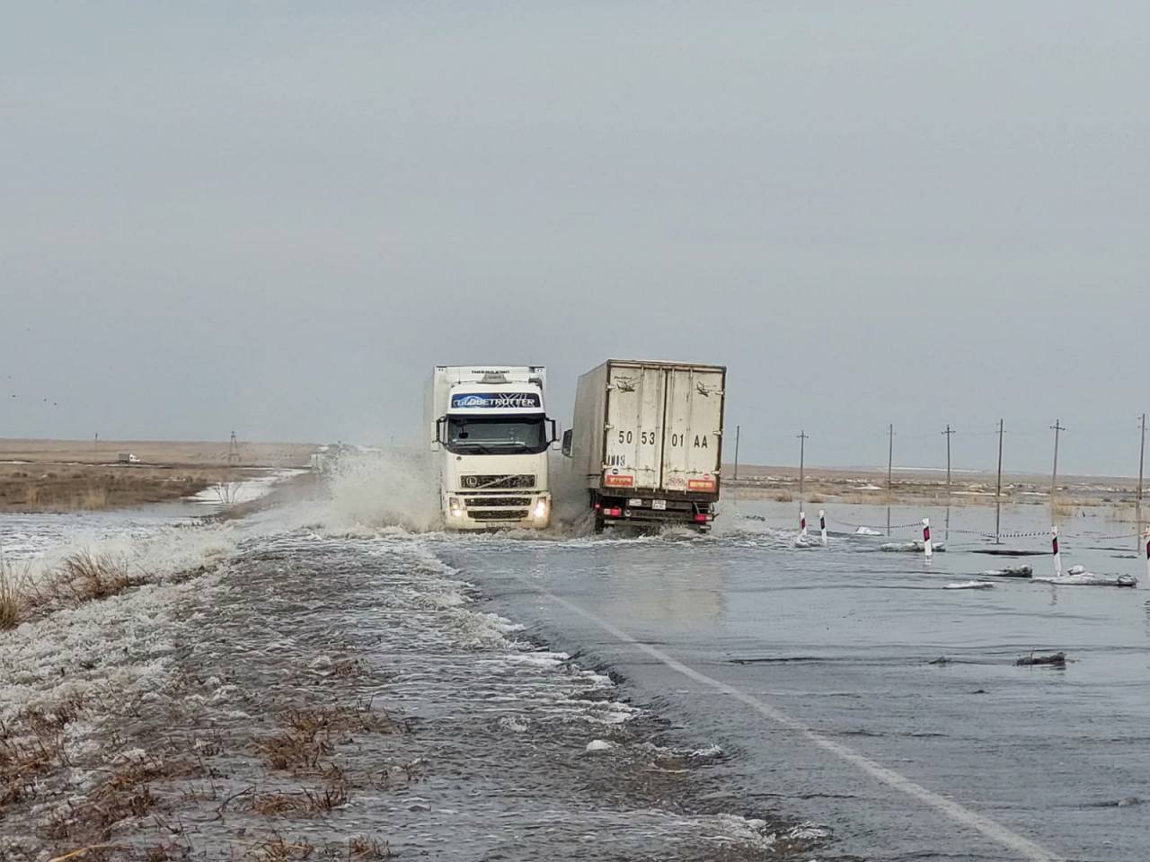 В Павлодарской области откачали талую воду объемом 30 олимпийских бассейнов