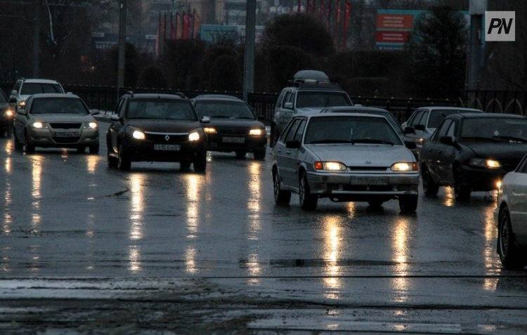 На павлодарской трассе ограничили движение из-за паводков
