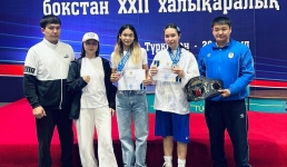 Боксерши из Актау завоевали две медали на международном турнире