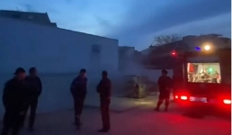Тушение пожара в трансформаторе в 9 микрорайоне Актау попало на видео