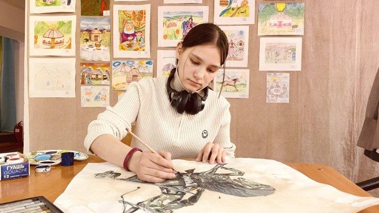 Юные павлодарские художники победили на республиканском конкурсе