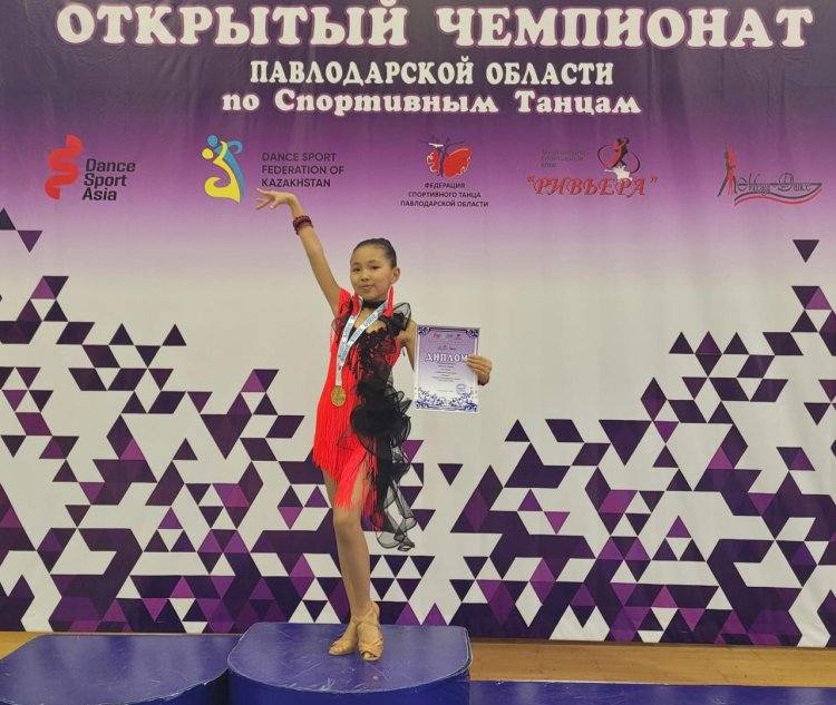 Школьница стала лучшей среди пятисот танцоров Павлодарской области