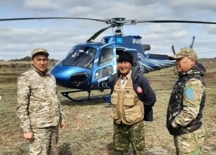 В Павлодарской области пересчитали сайгаков