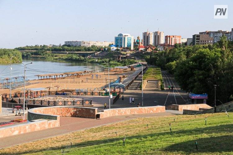 На павлодарской набережной создадут игровую и торговую зоны