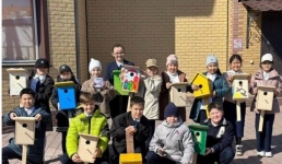 Павлодарские гимназисты подарили радость особенным детям