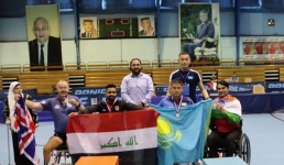 Параолимпийский теннисист из Мангистау завоевал бронзу на чемпионате в Иордании