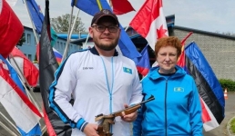 Павлодарский спортсмен «выбил» из пистолета серебряную медаль