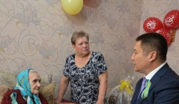 В Павлодарской области поздравили ветеранов из отдаленных районов