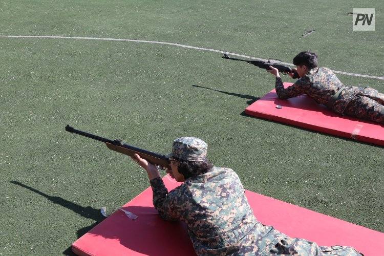 В Павлодаре проходят военные сборы для школьников