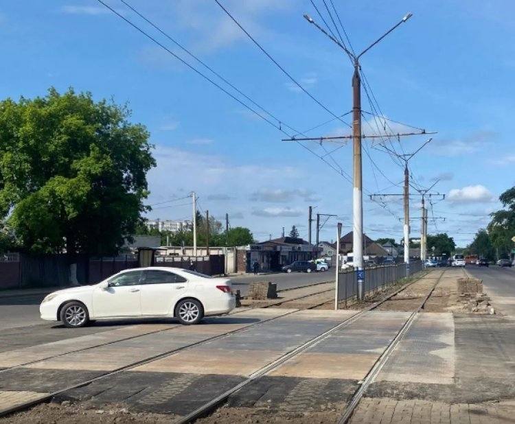 В Павлодаре появился еще один бесшумный переезд