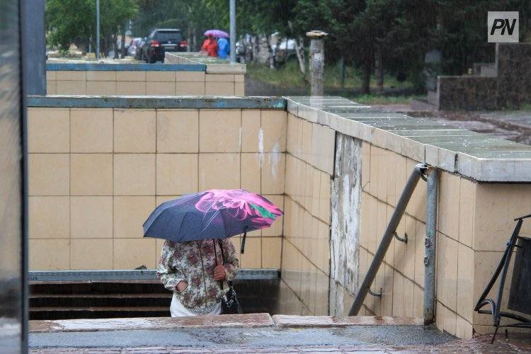 Гроза, ветер и дождь ожидаются 24 августа в Павлодарской области