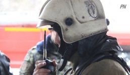 В Павлодаре загорелся торговый дом
