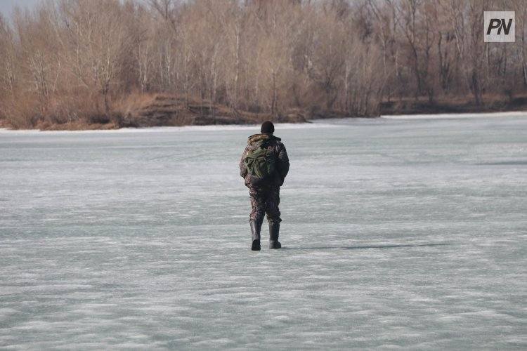 Где в Павлодарской области поставили ледовые переправы