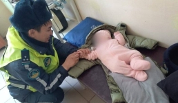 Полицейские Экибастуза вернули отцу пятимесячную дочь