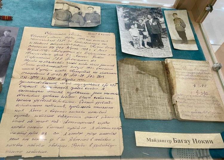 Подвиг не забыт: в Павлодаре экспонировали письма фронтовиков
