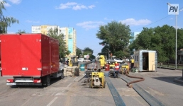 В Павлодаре временно перекроют движение по проспекту