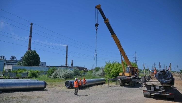 Тепловики объяснили разрытую дорогу на Втором Павлодаре