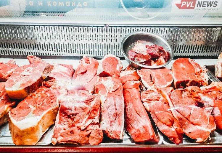 В Павлодарской области мясо подорожало меньше, чем в соседних регионах