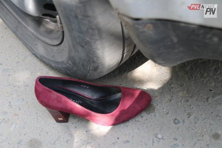 В павлодарском ДТП перевернулась иномарка