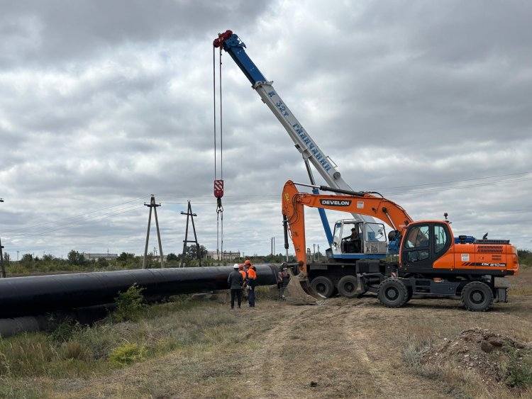 В Экибастузе продолжили модернизацию водопроводных и канализационных сетей