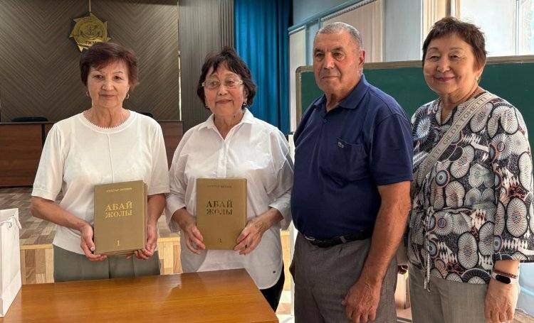 Ветераны ДЧС Павлодарской области посетили родину Абая