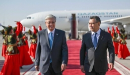 Токаев прибыл с официальным визитом в Кыргызскую Республику